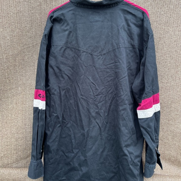 Vintage Express Riders Shirt Men Sz 2XL Rodeo Cowboy Western Button Shirt - Picture 3 of 11